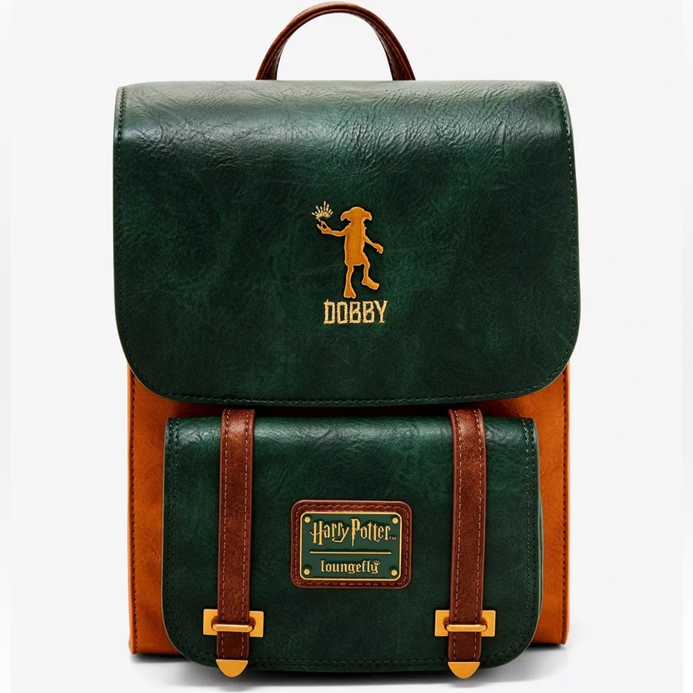 Loungefly Harry Potter Dobby Flap Mini Backpack - BoxLunch Exclusive - Picture 2 of 10